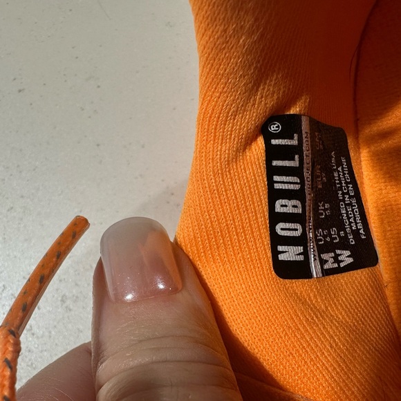 NOBULL Bright Orange mesh  Athletic Sneakers - Picture 3 of 4